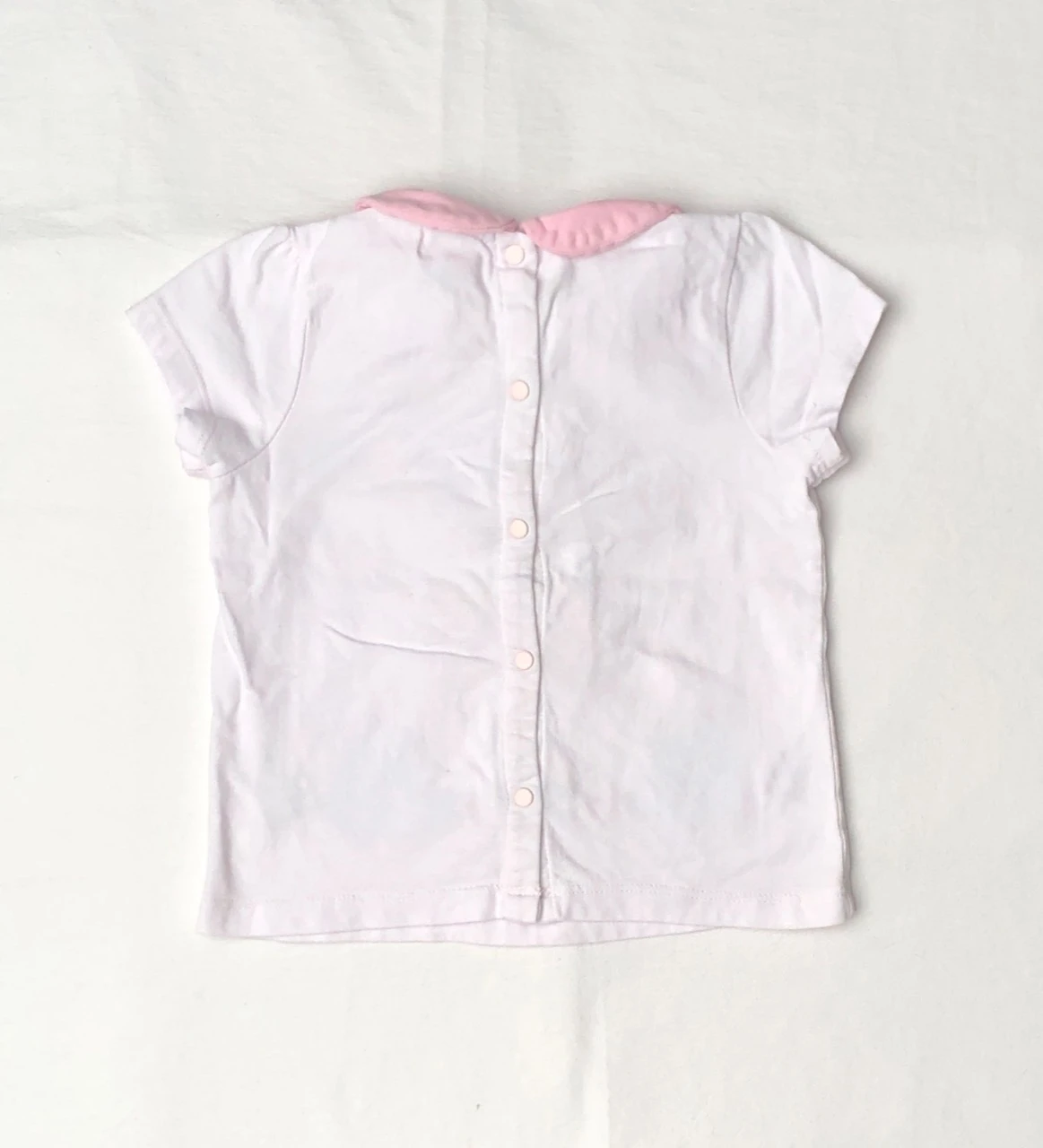 Lote de mangas curtas DPAM 12 meses: 1 body e 1 camiseta – photo 8